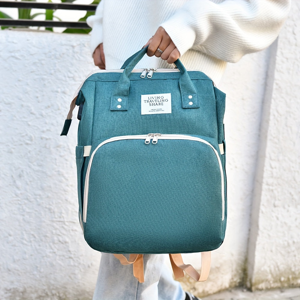 Foldable Diaper and Bottle Storage Bag Nylon Travel Baby Gift