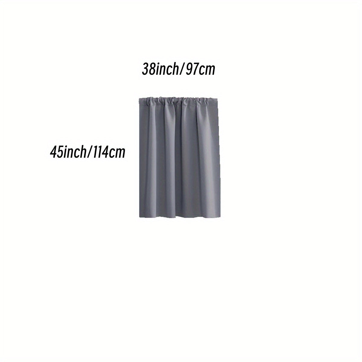 Insulated Blackout Curtains for Bedroom Room Darkening Noise Reduction 1PC