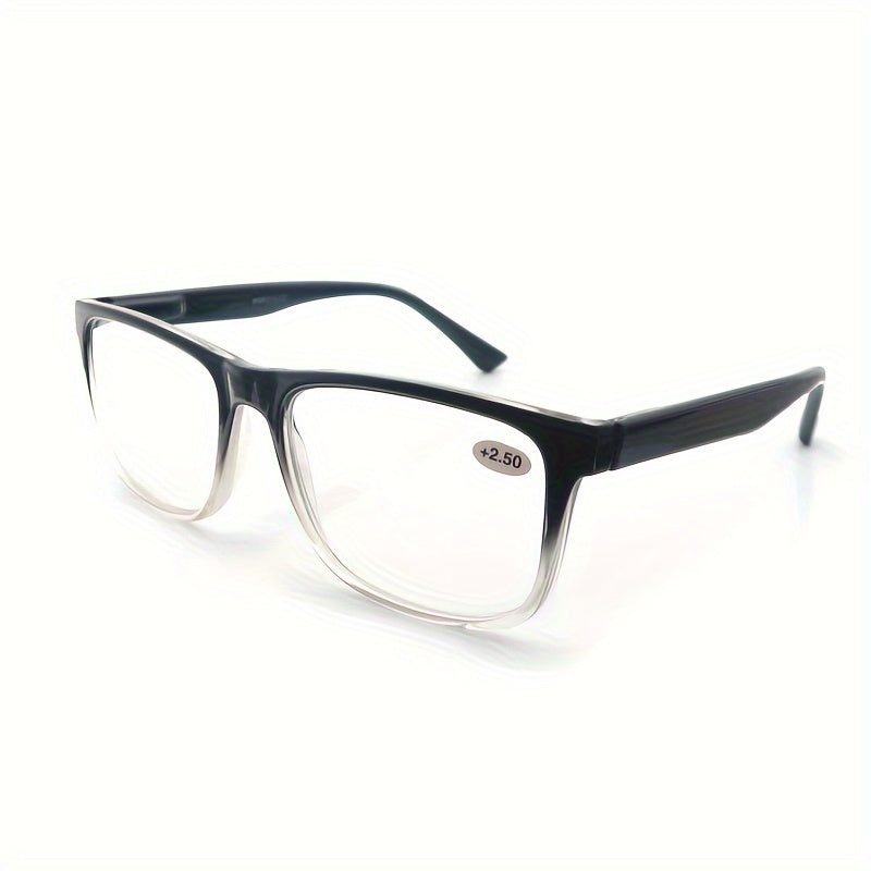 Очки для чтения экстра большого размера с широким полем зрения и рамкой на пружинных петлях для мужчин и женщин с пресбиопией.