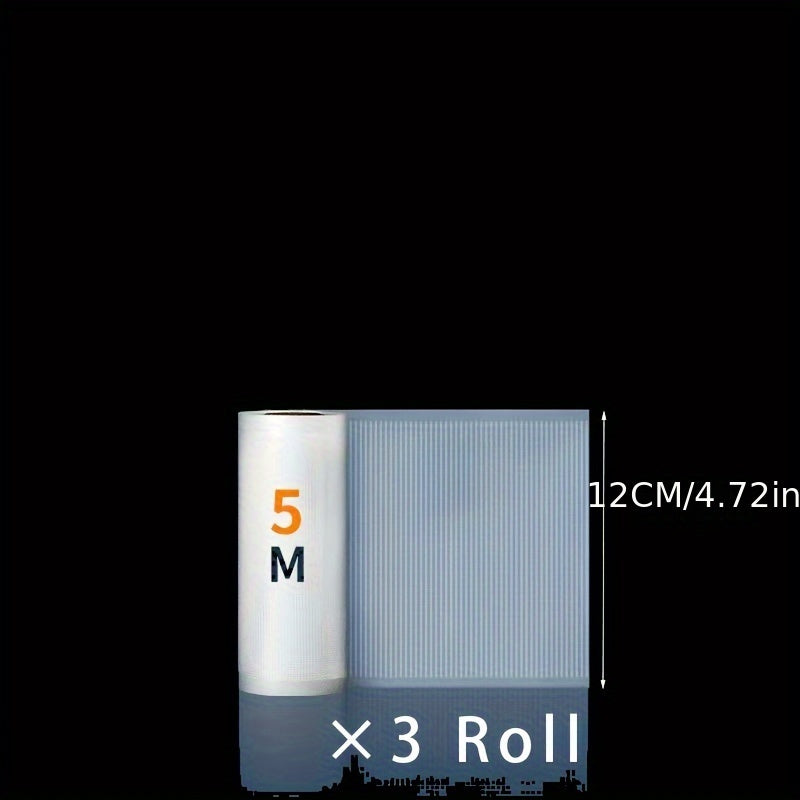 Food-Grade Vacuum Seal Bags, Microwave Safe, Reusable Storage for Kitchen