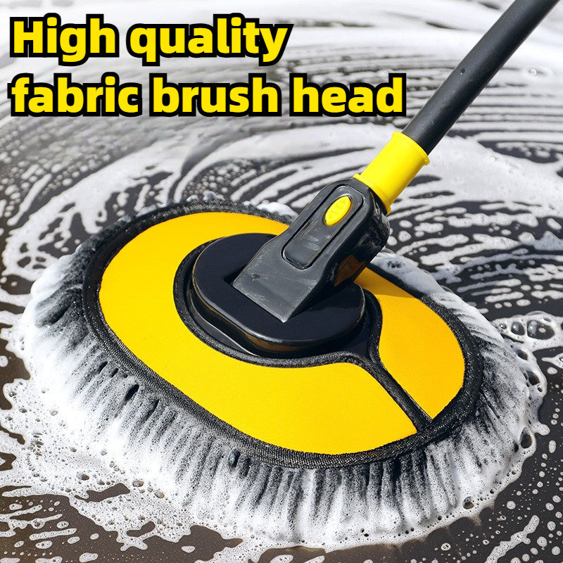 Aluminum Telescopic Car Wash Brush with Microfiber Chenille Head and Adjustable Handle