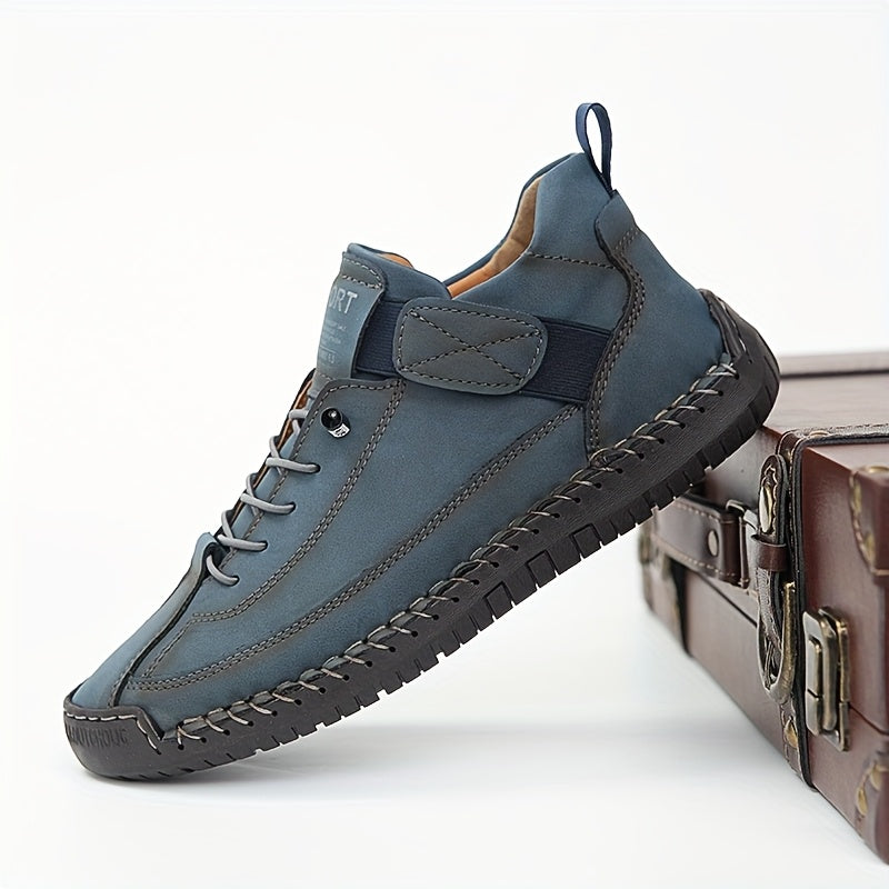 Women's Retro Casual Sneakers Non-Slip Rubber Sole All-Season Lace-Up Shoes