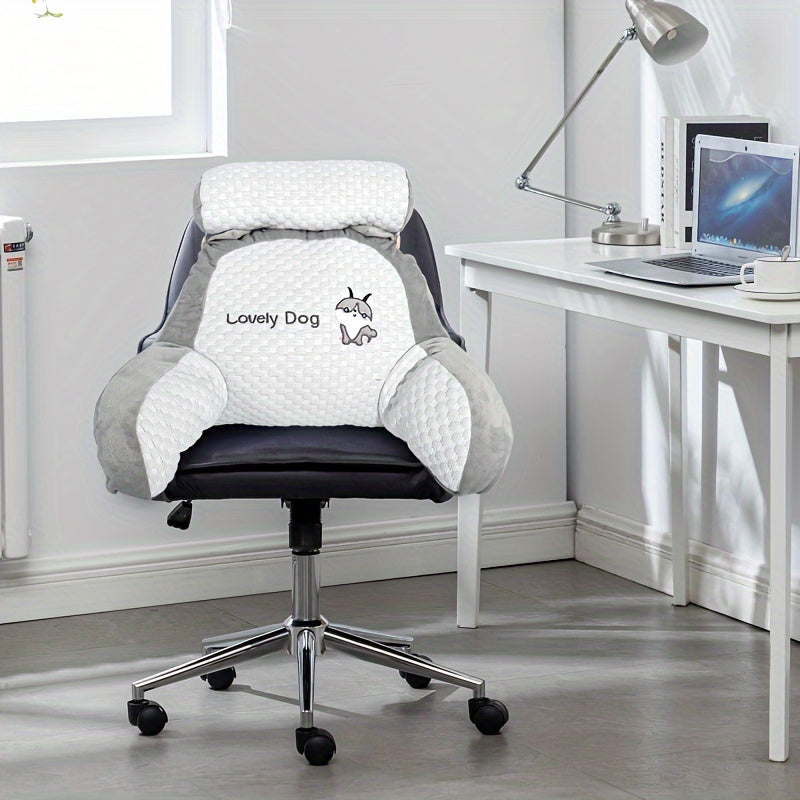 Cojín de maternidad con soporte ajustable para la cintura, almohada grande para respaldo para lectura y relajación