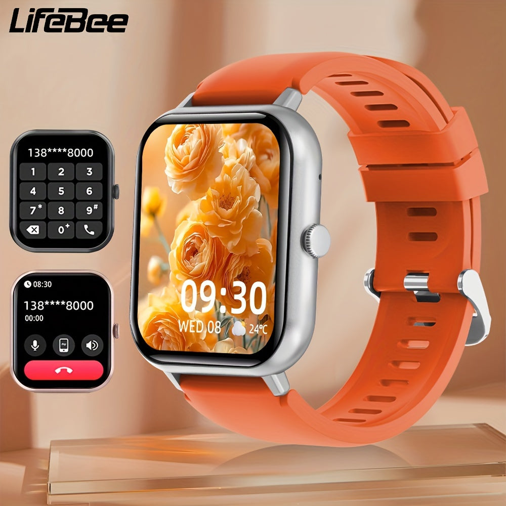 2024 Smartwatch with 1.83 Inch Touch Screen Call Function Fitness Tracking 100+ Modes