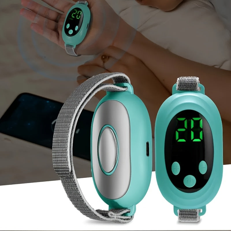 Boshqarmasiz massaj bilan sozlanadigan uyqu yordamchi qurilma, USB zaryadlash, 15 sozlamali, oq va ko'k ranglarda