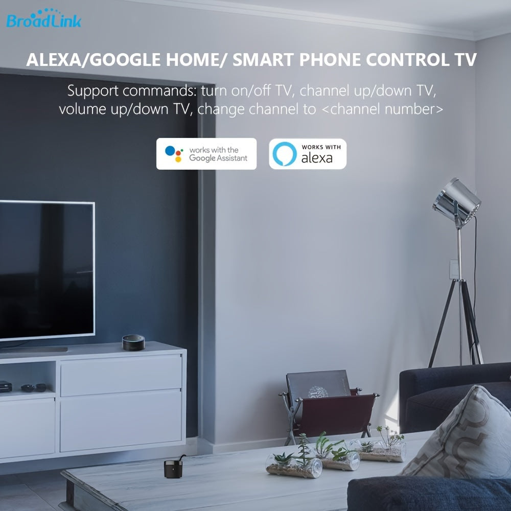 Smart IR Remote Hub for TV Air Conditioner Wi-Fi Compatible with Alexa Google Assistant IFTTT