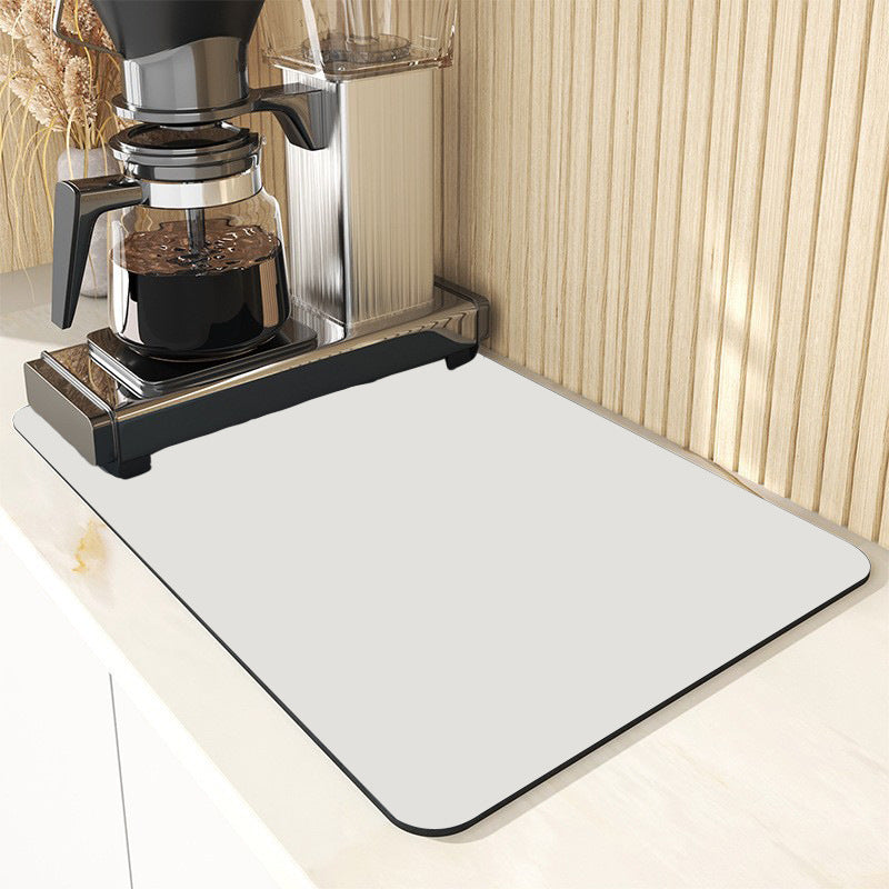 Waterproof Kitchen Dish Drying Mat with Heat-Resistant Anti-Slip Backing