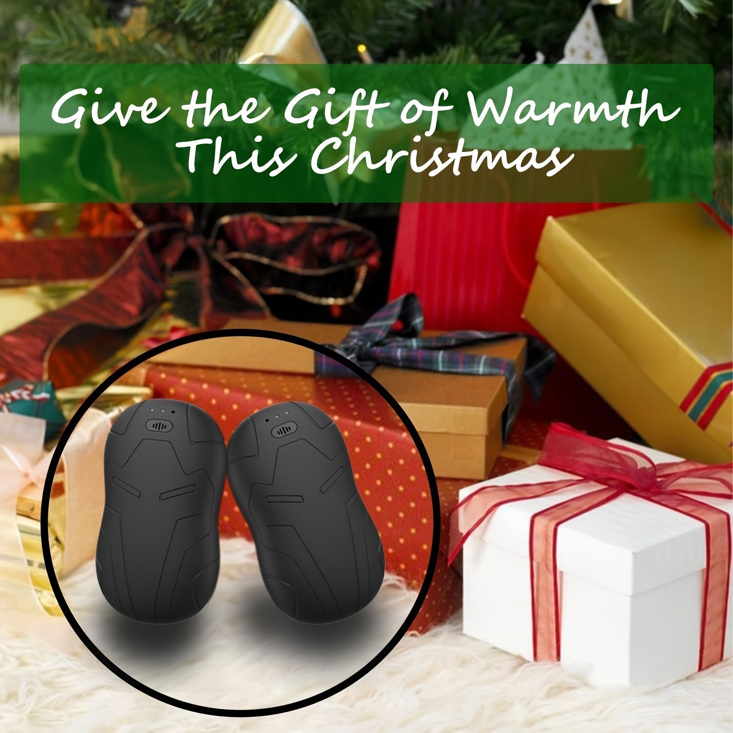 Fandliss USB qayta zaryadlanadigan qo'l isitgichlari to'plami - Golf, lager, ofis va talabalar uchun qulay portativ isitgich - Tez zaryadlash, uzoq muddatli foydalanish uchun mustahkam material