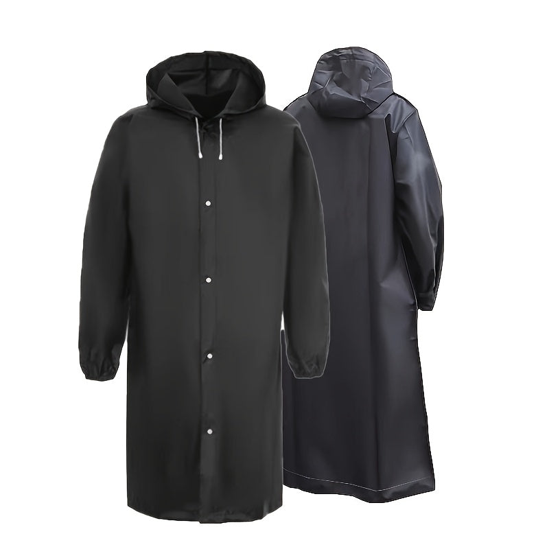 Waterproof Hooded Raincoat for Outdoor Activities Hiking Fishing Motorbike Riding