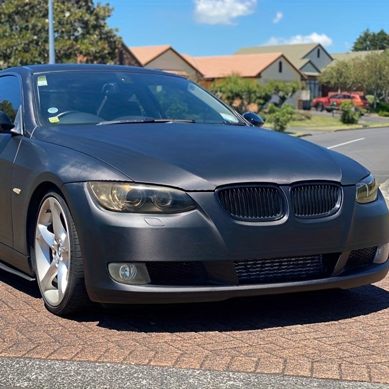 Avtomobil uchun qora karbon tolasi vinil qoplama 50cmx300cm 3D Havo chiqarish pufagi