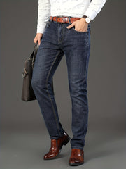 Erkaklar uchun bir xil rangdagi paxta aralash jinsilar, oddiy kesim, biroz cho'ziluvchan va to'qilgan mato, kuz/qish mavsumi uchun mukammal, katta o'lchamda.