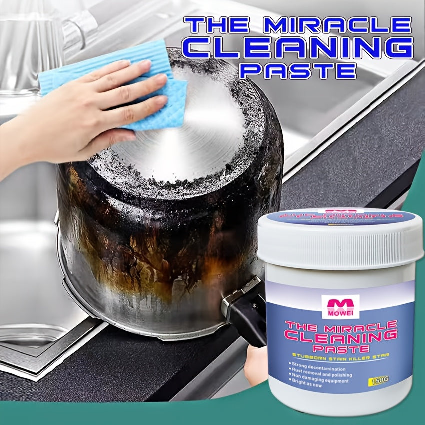 Multi-Purpose Cleaning Paste for RV Kitchen Rust and Grease Removal 70g