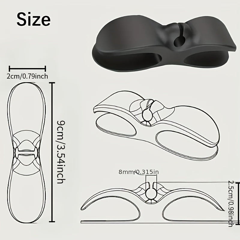 6 dona TPU kliplar oshxona texnikasini tartibga solish uchun