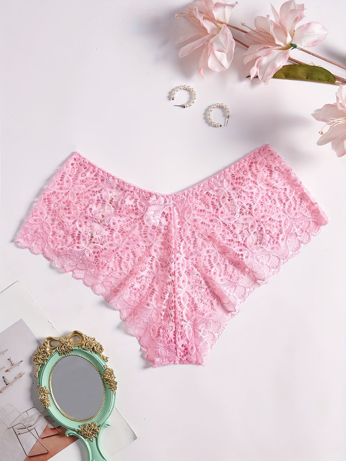 Полунизки из кружева для зрелых женщин, сексуальное белье