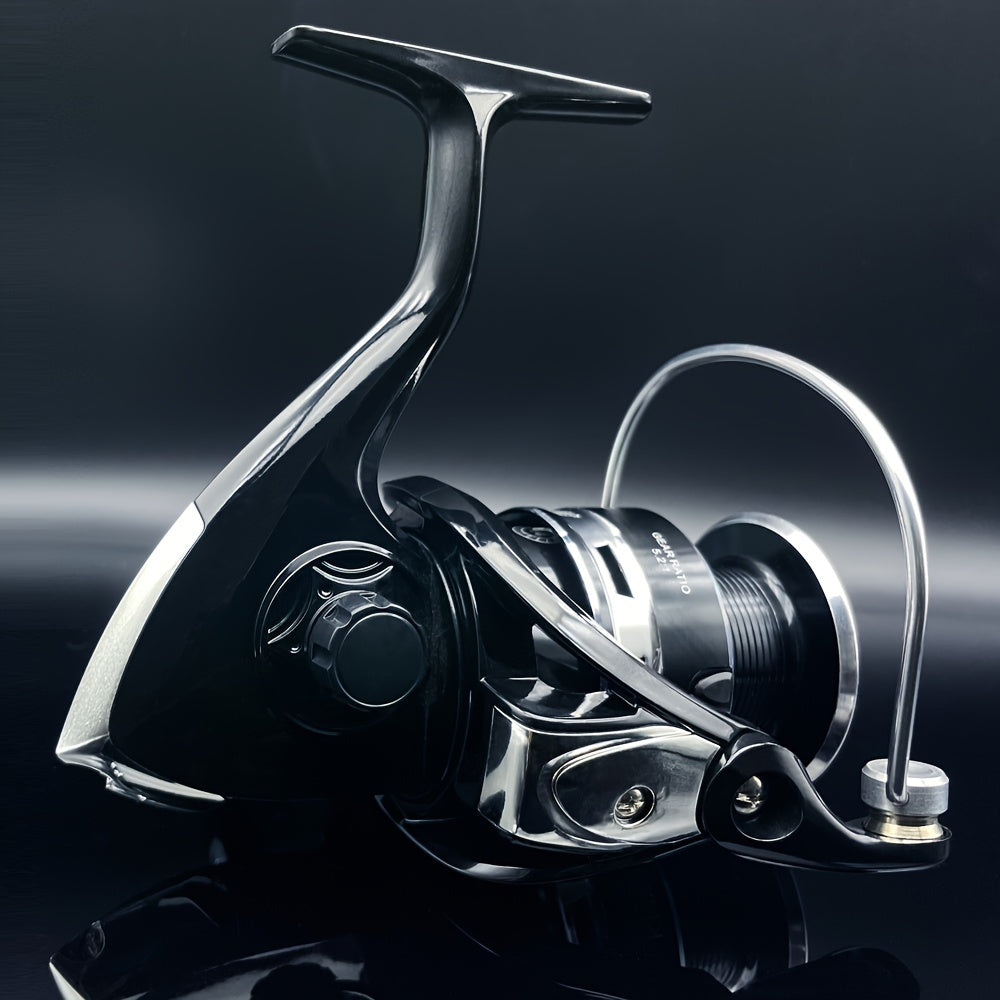 Spinning Reel 1000-7000 Series Saltwater and Freshwater with Metal Cup and Folding Rocker Arm