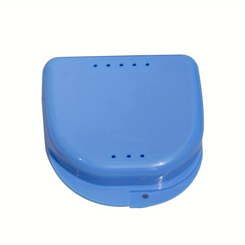 Denture Storage Box Portable Tooth Sleeve Box Organizer