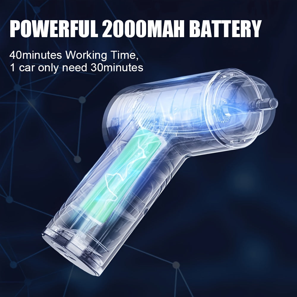 Wireless 100W Car Polisher and Waxer Rechargeable with Scratch Repair Accessories