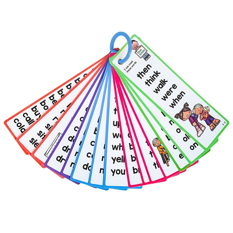 Educational Flashcards for Learning English Sight Words 220 Pack