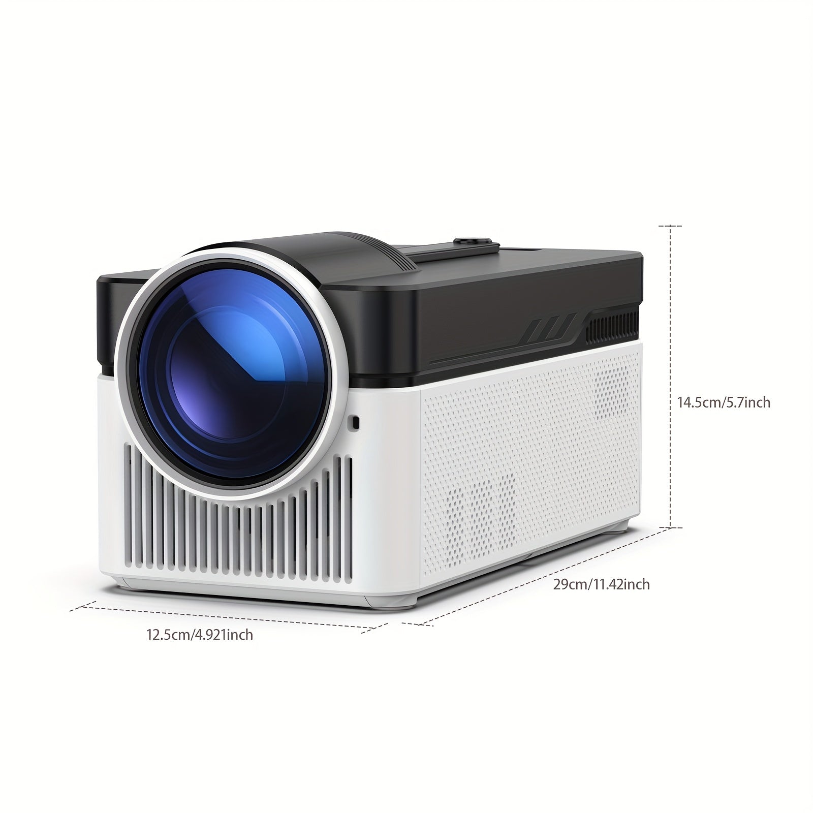 Ultra Short Throw Android 11 Projector 1080P 8K WiFi6 Auto Focus Home Theater