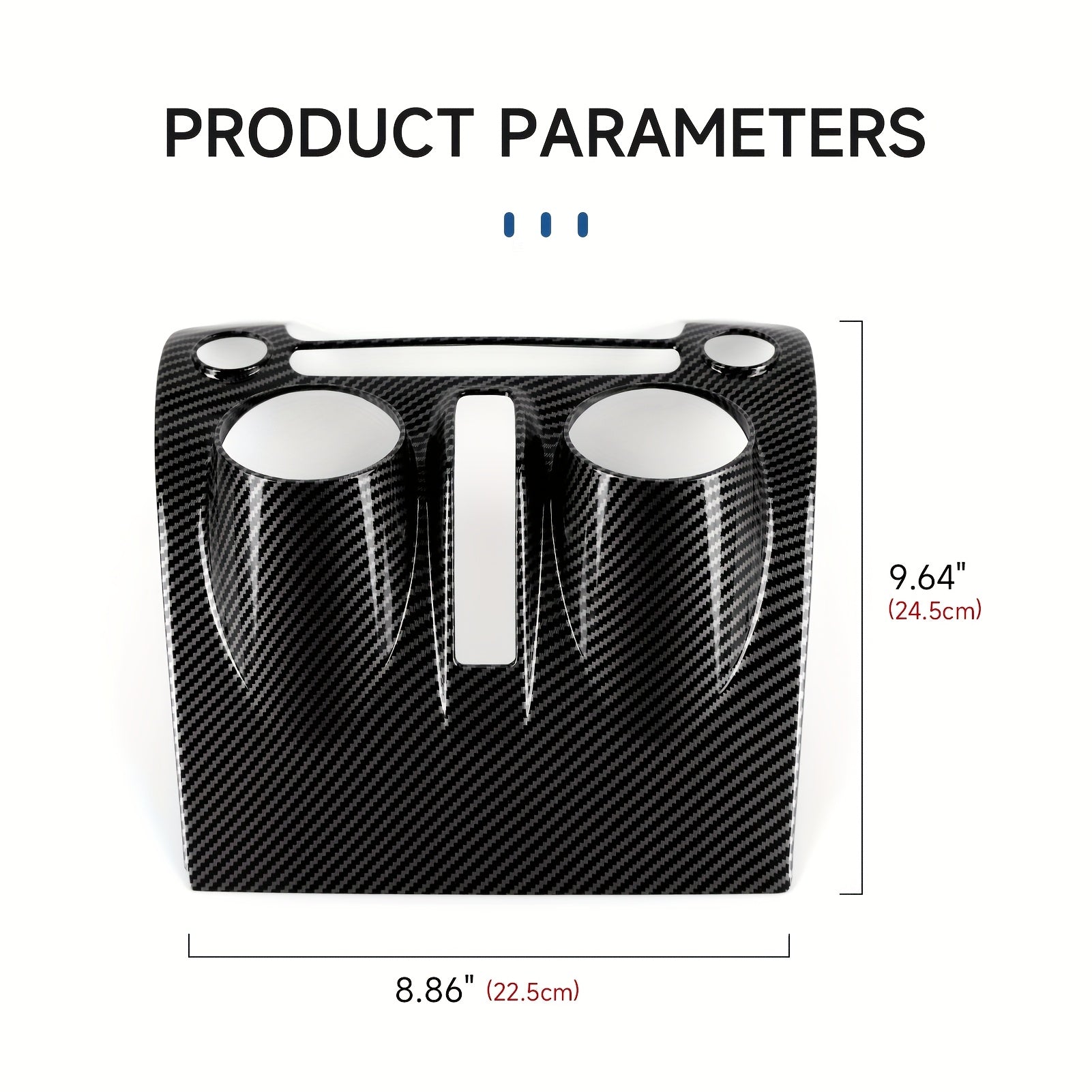 Car Interior Carbon Fiber Panel Sticker for Camaro ZL1 2010-2015