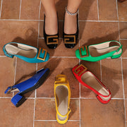 Women Casual Sandals Thick Soles Large Bag-Shaped Head Soft Summer