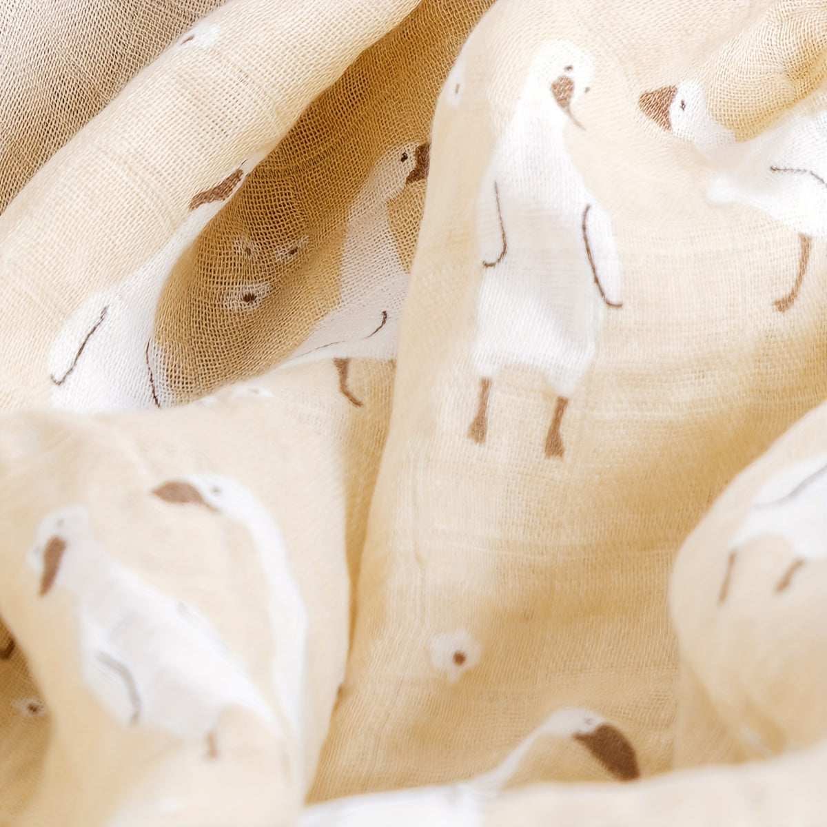 Bola uchun Swaddle qoplamalari yumshoq bambuk tolasi nafas oladigan teri uchun xavfsiz neytral ranglar