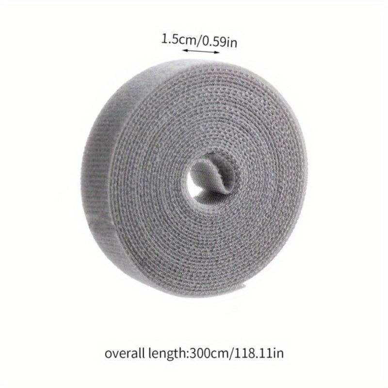 Bridas reutilizables para organizar cables y cables para ordenadores y electrónica