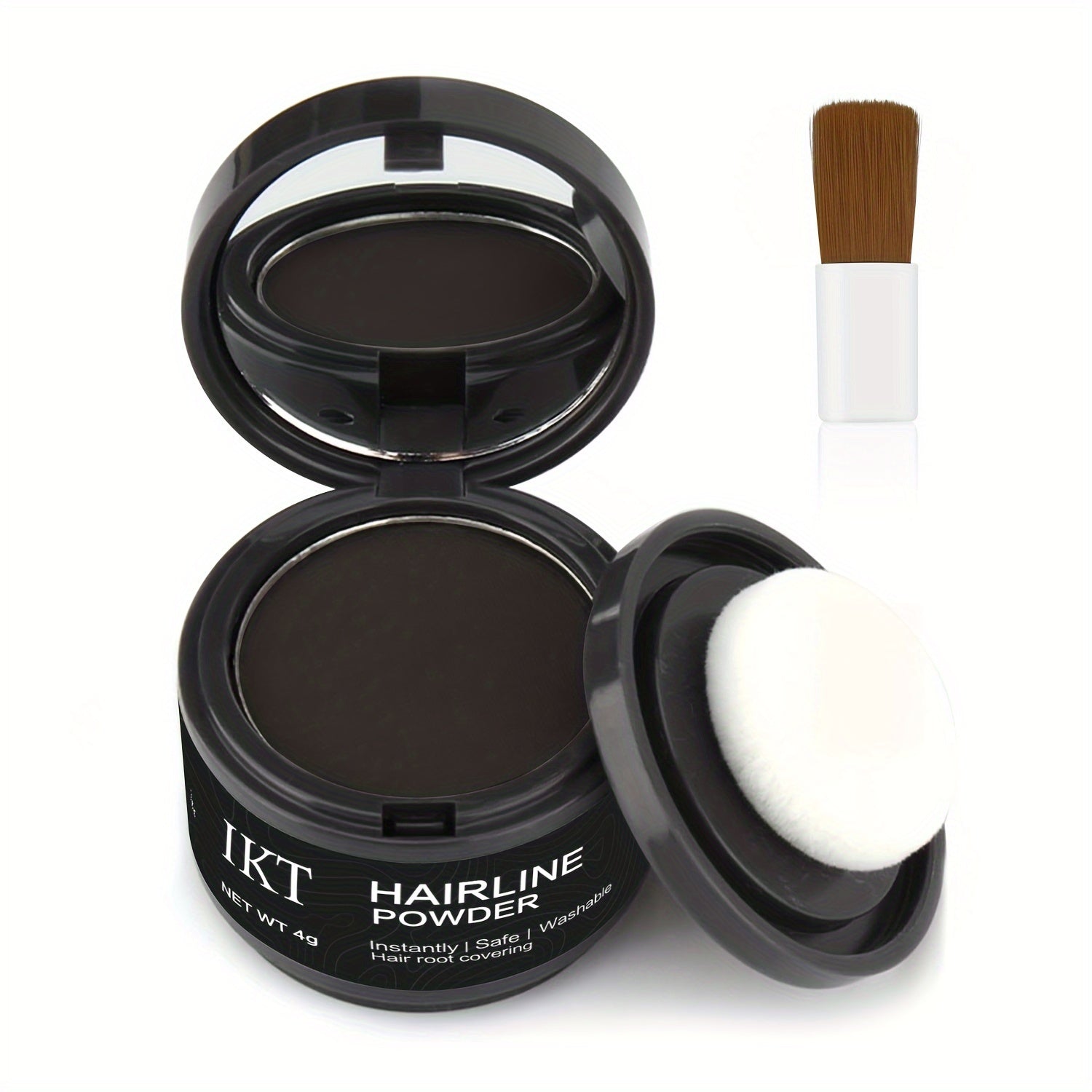 Unisex Hairline Powder Thinning Hair Root Concealer Portable Plastic Powder