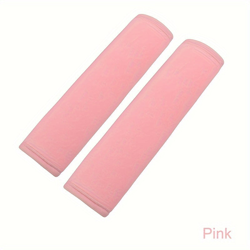 Fundas para cinturón de seguridad para coche para hombres y mujeres, protector de cinturón de 2 piezas, almohadillas para hombros, protectores de cinturón de seguridad