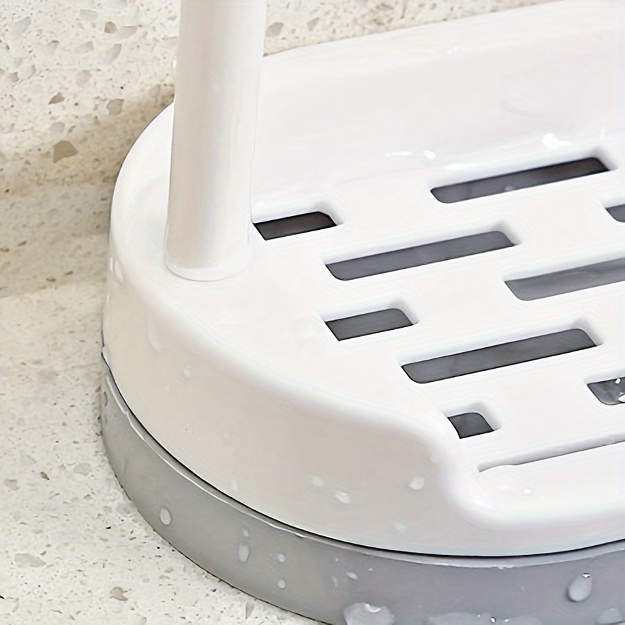 Kitchen Sink Organizer with Drain Basket, Compact Storage for Dishcloths and Towels