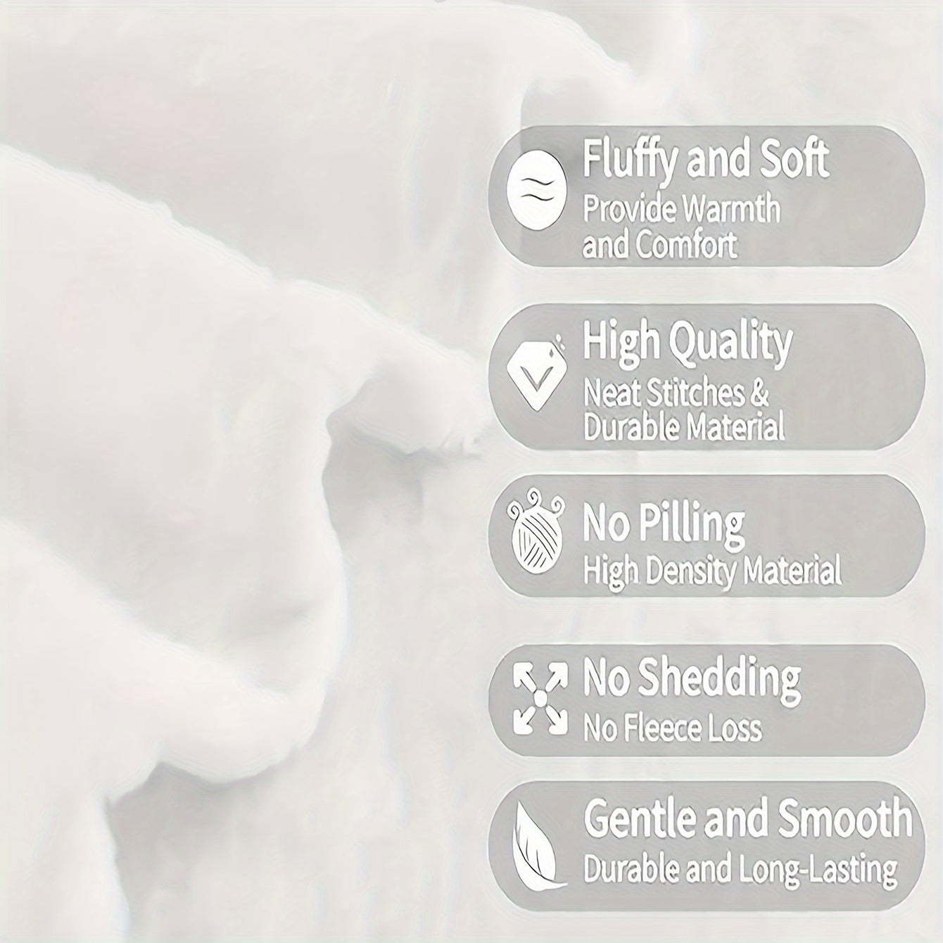 Warm Flannel Throw Blanket with Christmas Gnome and Bell Print for Couch Bed Camping