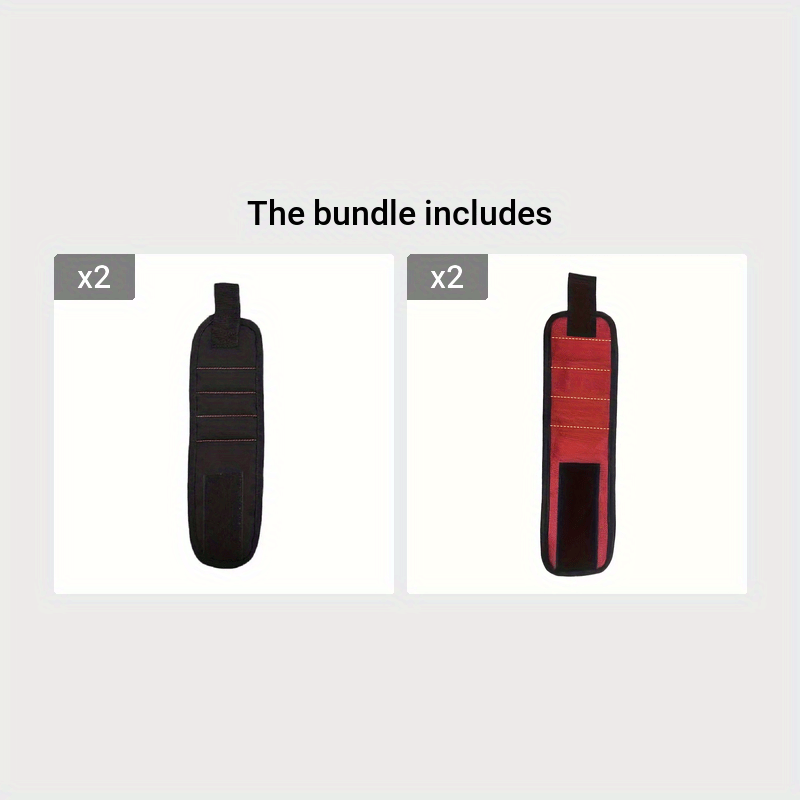 Adjustable Magnetic Wristband for Woodworking DIY Strong Magnet Tool Holder