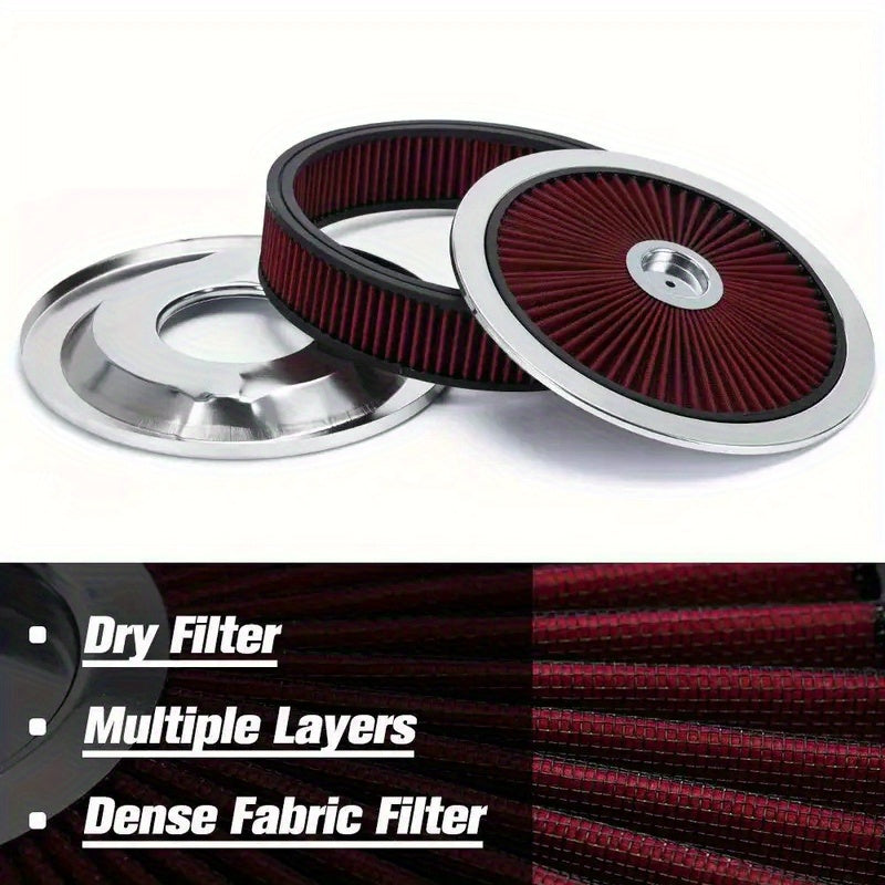 14 Inch Washable Round Ventilated Vent Cap Air Filter Replacement
