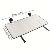 Dual-Sided Aluminum Foil Air Conditioner Cover UV Protection Weatherproof Outdoor AC Unit