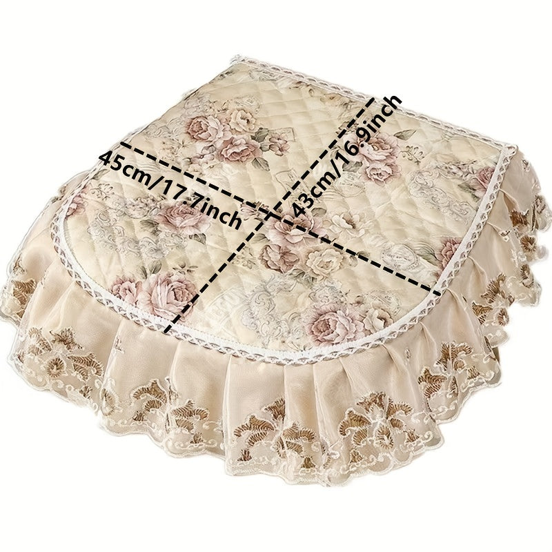 Polyester Chair Cushion with Anti-Slip Seat Cover for Dining Chairs