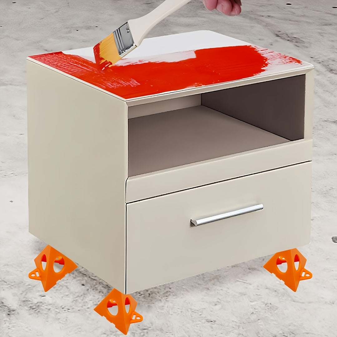 Painter's Pyramid Stand Canvas Paint Stand Pouring Art Accessory