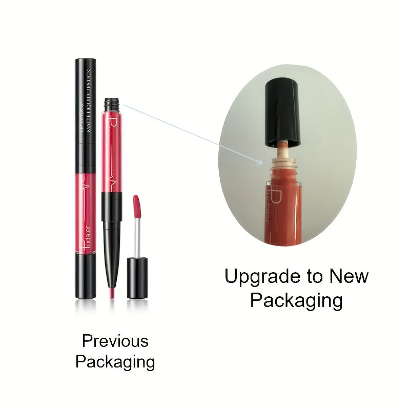 Женский водостойкий карандаш для губ с высокой пигментацией, матовая отделка