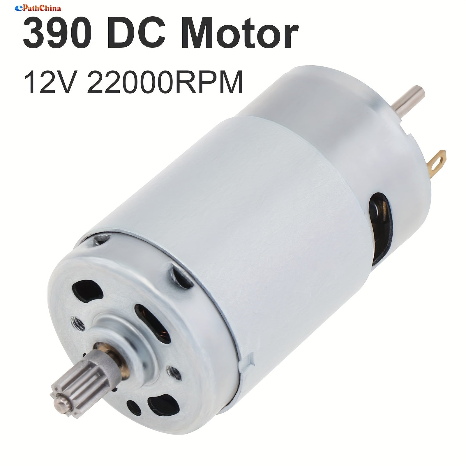 12V DC Motor High Speed 22000RPM Large Torque for Air Pumps DIY Toys Small Appliances