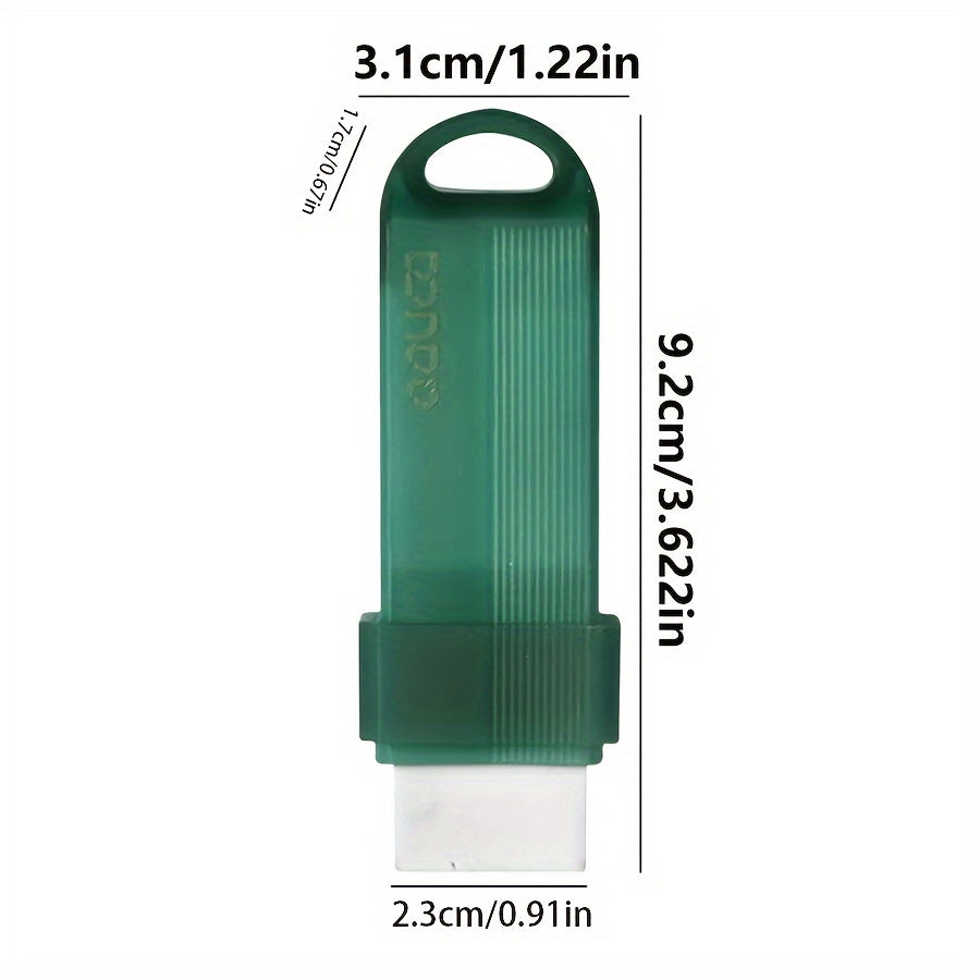 Qayta ishlatiladigan ABS plastik dog'larni olib tashlovchi o'chirgich oshxona va hammom yuzalari uchun - ohak, zang va suv dog'larini olib tashlaydi. Yuqori sifatli chizish olib tashlovchi asbob.