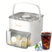 5 Pcs Ice Maker Set Food-Grade Plastic Double Tier Trays 48 Cube