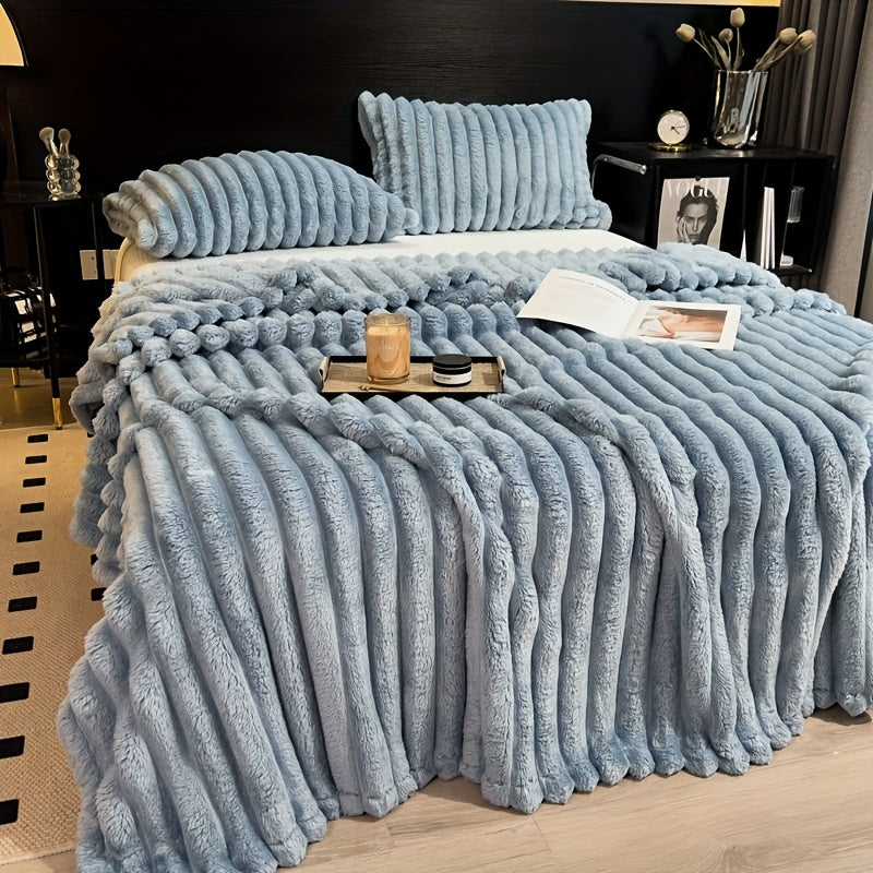 Uy yoki ofis uchun qulay flanel yostiqchasi, barcha mavsumlar uchun, dog'ga chidamli