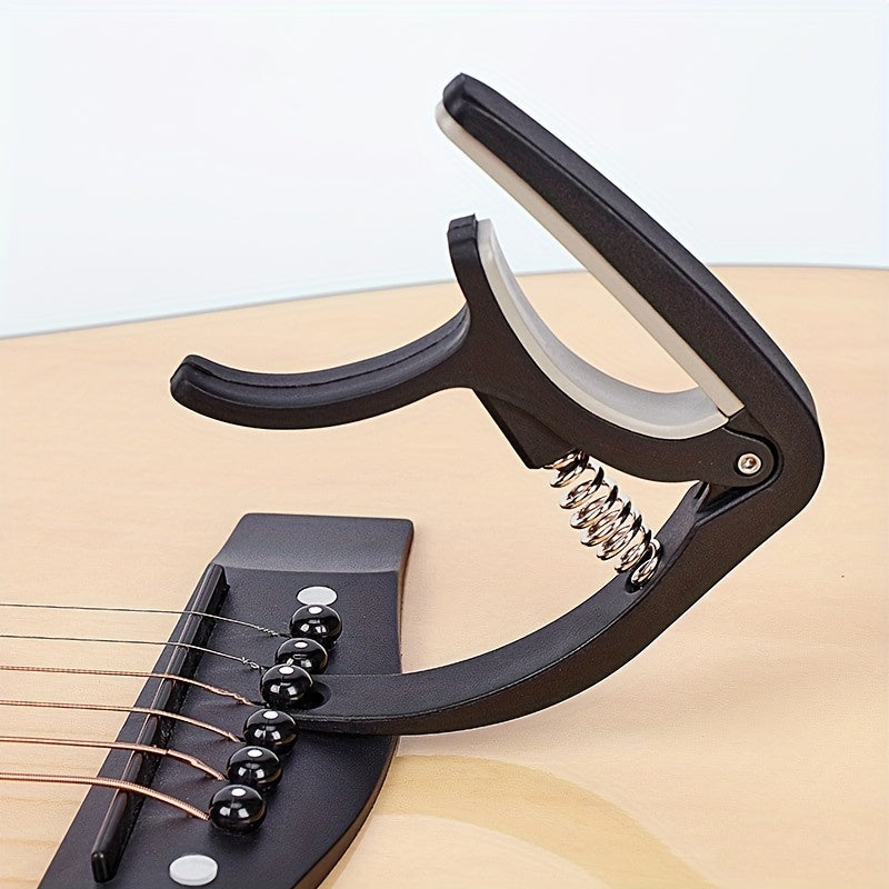 Capo ajustable universal para guitarra acústica, eléctrica y ukulele