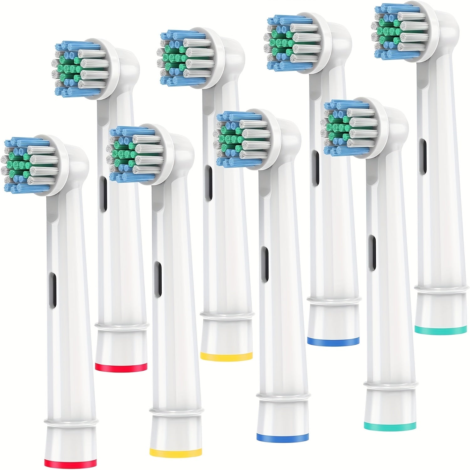 Replacement Toothbrush Heads for Precision Clean 4/8 Pack White