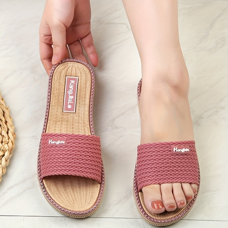 Women's Slip-On Sandals Summer Casual Outdoor Beach Anti-Slip