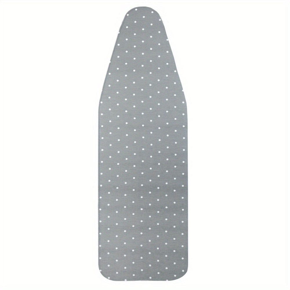 Floral Ironing Board Cover 1pc, Gray and White, Durable 400gsm Felt, Adjustable