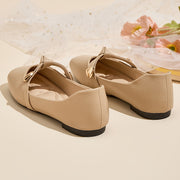 Women's Flat Shoes Casual Slip-On Loafers Comfort Wedges White Flats