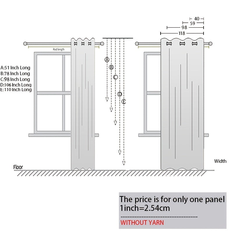 Geometric Sheer Curtain Panel Brown White Floral Jacquard Lightweight Polyester