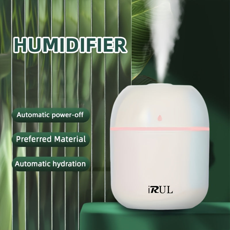 Portable USB Aromatherapy Humidifier with Color Light for Desktop and Car
