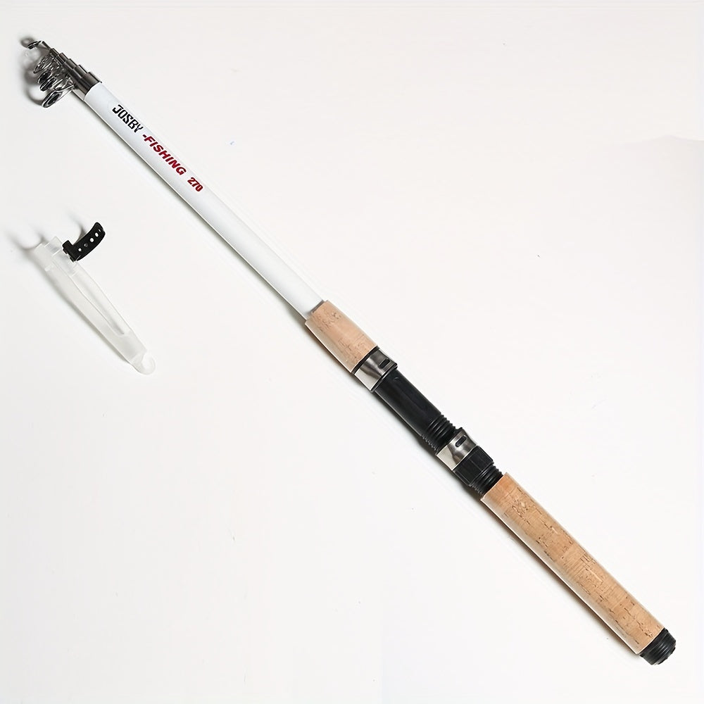 Portable Fiberglass Spinning Fishing Rod 2.1m-3.6m Travel Lightweight Durable