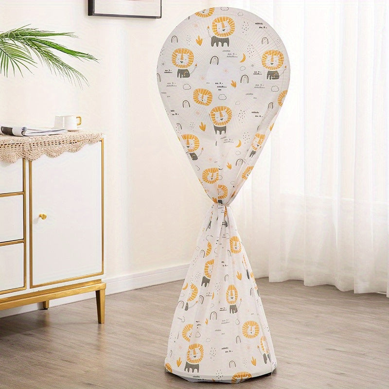 Waterproof Dustproof Fan Cover for Household Box Fans Battery-Free and Electricity-Free